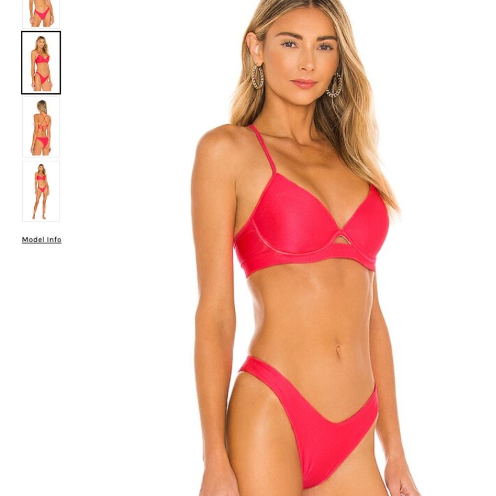 Luli Fama Cosita Buena High Leg Brazilian Bikini Set from REVOLVE